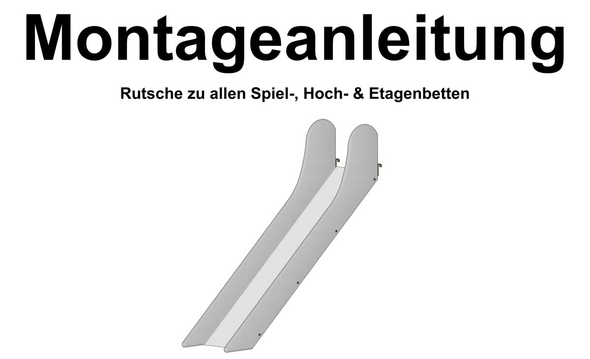 Montageanleitung Rutsche