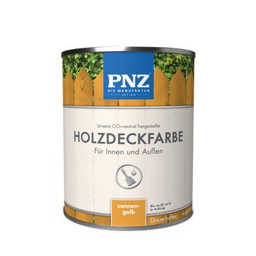 PNZ Holzdeckfarbe, gelb