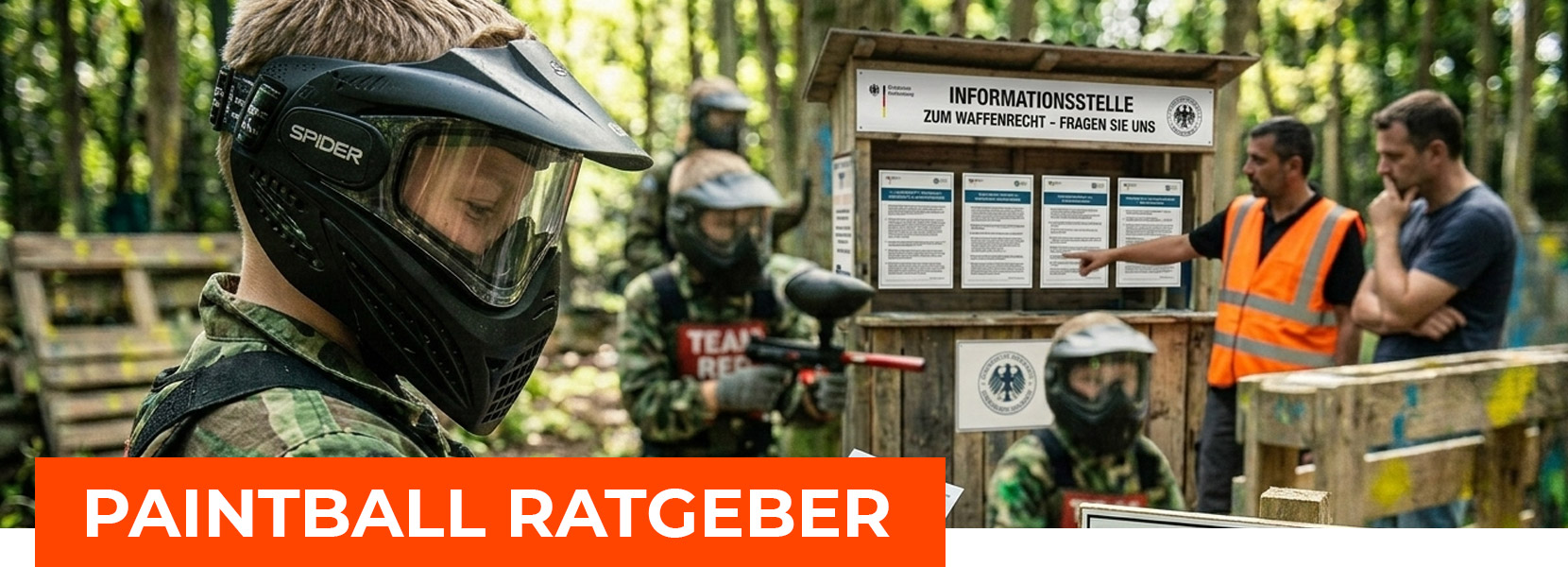 Paintball Waffenrecht in Deutschland