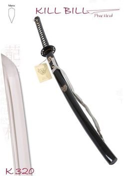 Katana Practical Kill Bill incl. Sword Stand