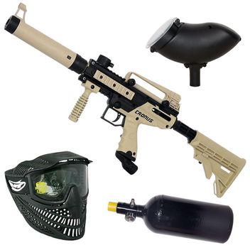 Tippmann Cronus Tactical HP Paintball Set - tan