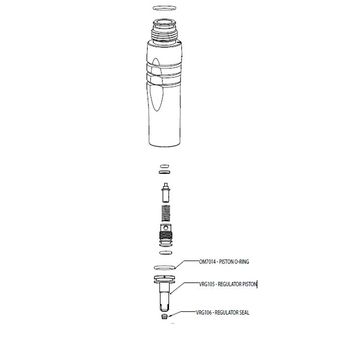Smart Parts / GoG Regulator Piston Complete (VRG105)