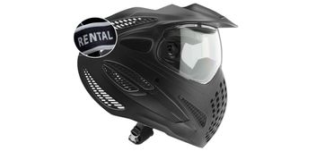 Paintball Maske Dye Rental SE Thermal - schwarz