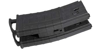 Tippmann 20-Schuss Magazin mit Coupler / Magazinverbinder für TMC und Stormer - 2er Pack - black