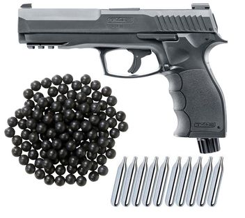 Umarex T4E TP 50 RAM Home Defense Pistol cal.50 incl. 100 Rubberballs cal.50 & 10x CO2 capsules