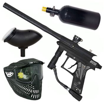 Azodin Kaos 3 HP Paintball Set - black