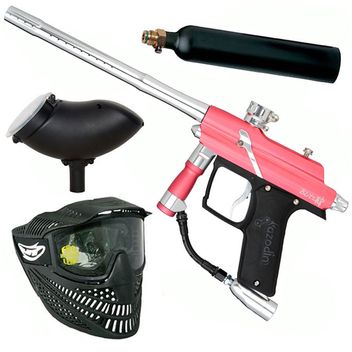 Azodin Blitz 4 Paintball Set - pink/silver