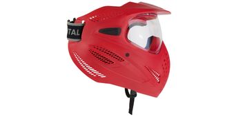 Paintball Maske Dye Rental SE Single - rot