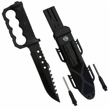 Survial Hunting Knife with Sharpness Kit