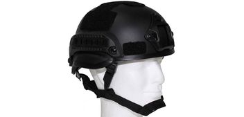 Tactical Helm "MICH 2002" für Paintball / Airsoft - schwarz