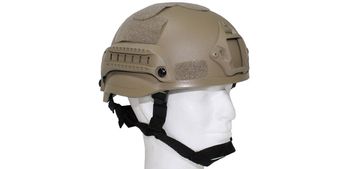 Tactical Helm "MICH 2002" für Paintball / Airsoft - coyote tan