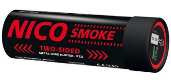 Nico Smoke Burst Smoke Grenade two-sided  50 Seconds - red