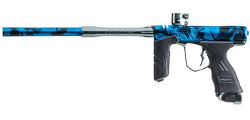 Paintball Markierer Dye DSR+ Icon1 - PGA Shattered - cyan/black/grey