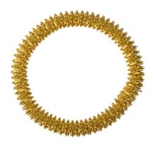 chi-enterprise Premium Massagering für's Handgelenk Anti Stress  - Akupressur Ring - Antistress Armband | Akupressur Armband - Anxiety Ring für Handgelenke | Stress Ring | Farbe: Gold