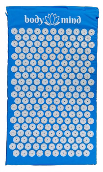 Akupressurmatte - Nagelmatte - Yogamatte - Akupressurmatte - Shiatsu Akupressur blau