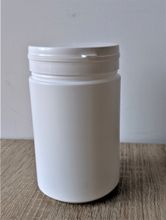 Dose, Universalgefäß, Kunststoffgefäß 1000 ml weiß mit Deckel weiß, Pathogefäß