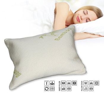 Bambus Kopfkissen | Bambuskissen Konbanwa 60x50cm | eBay