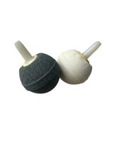 Sprudelkugel, Sprudelsteine für Ozon-Generator 600 mg/Std., 1x hell, 1x dunkel