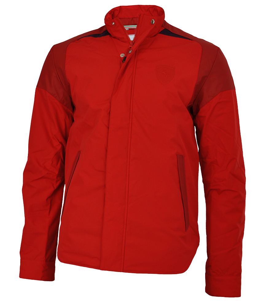 ferrari puma jacket red