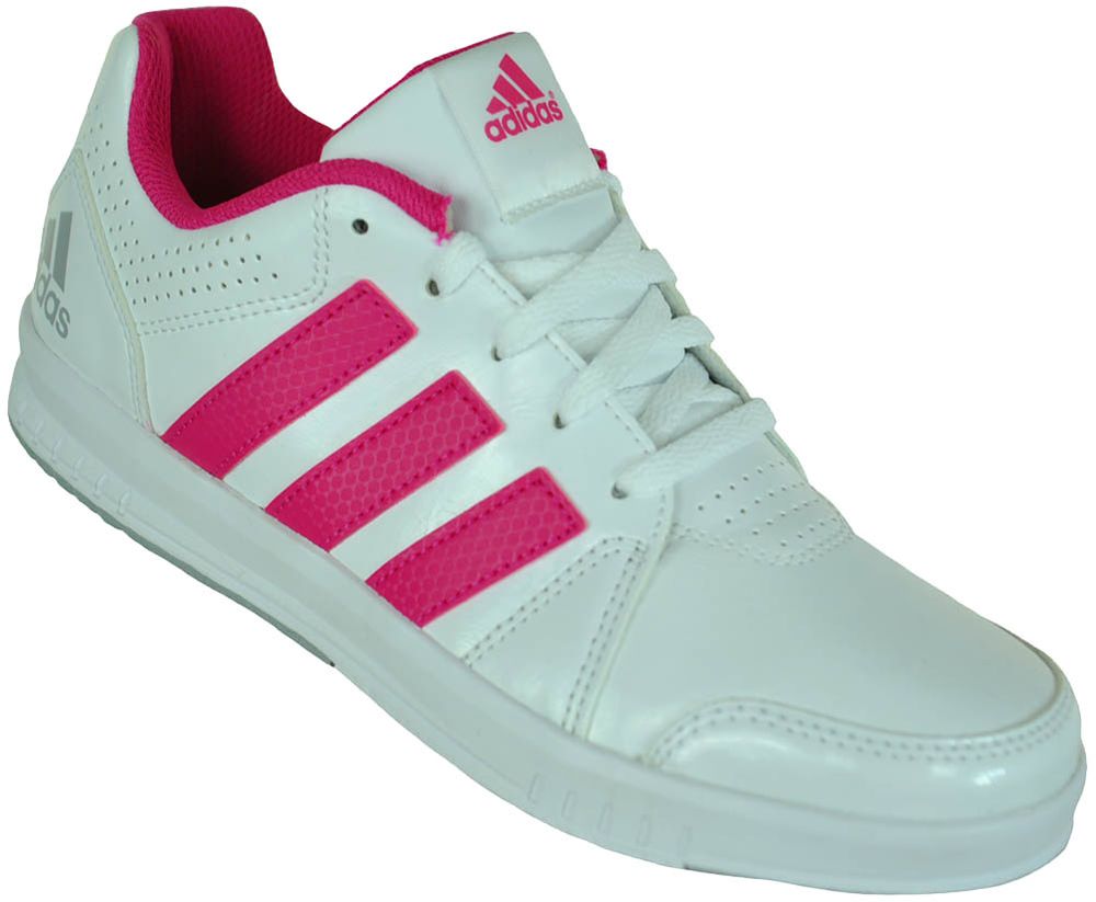 Adidas LK Trainer 7 Kids Sneaker Mädchen Sportschuhe Fitness Hallenschuhe WeißPink Adidas LK Trainer 7 Kids Sneaker Mädchen Sportschuhe Fitness Hallenschuhe WeißPink