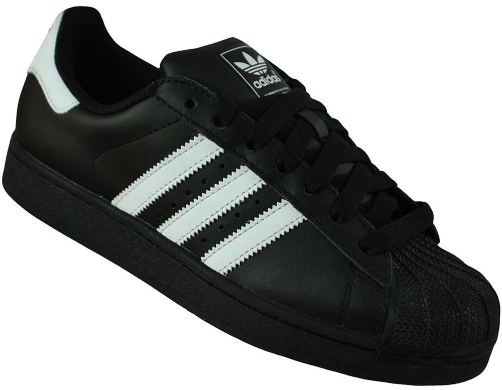 Adidas Superstar II Trainer Originals Trefoil Herren Sneaker SchwarzWeiß Trendige Schuhe adidas Originals Sneaker SUPERSTAR Weiss