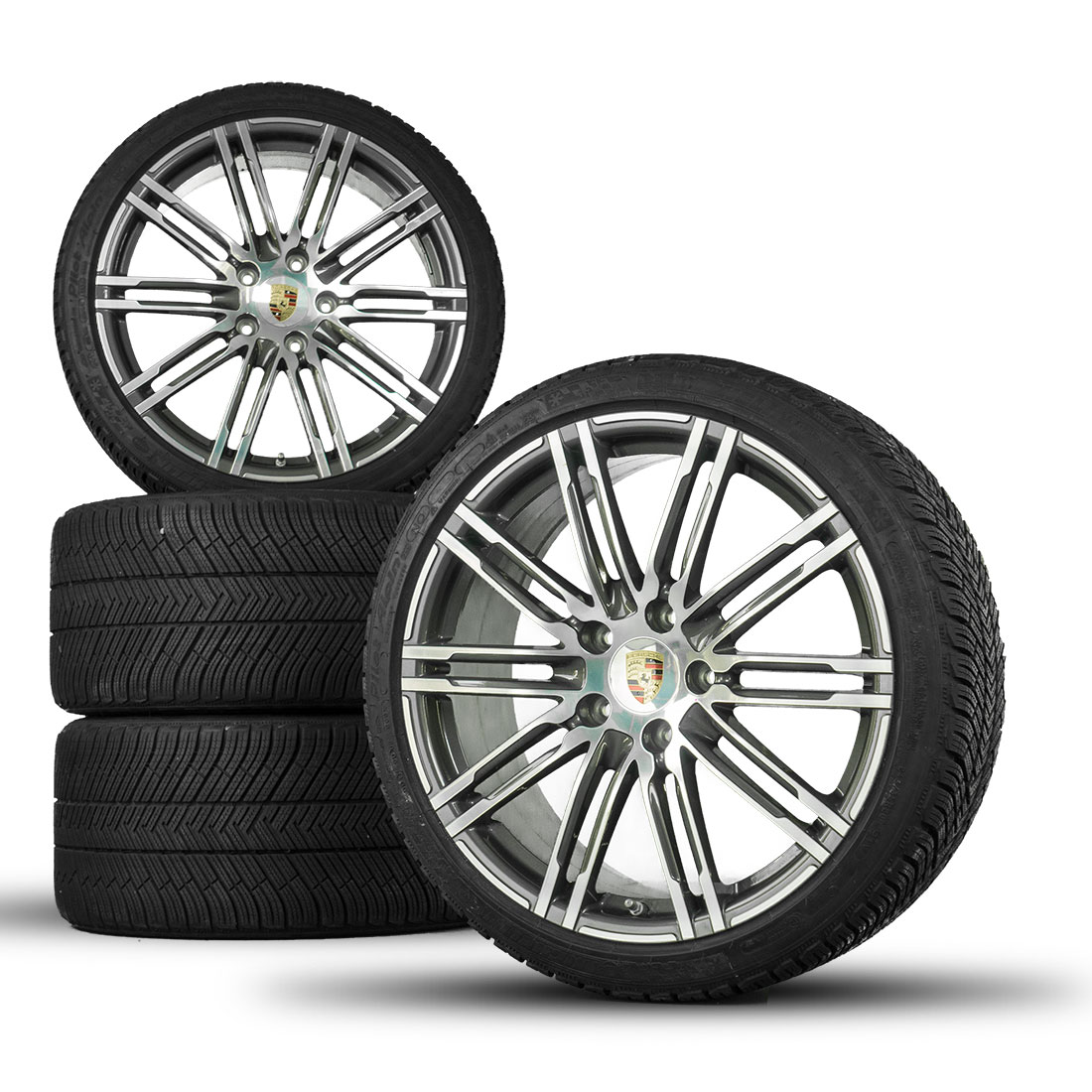 Original Porsche Inch Winter Wheels 991 Turbo Iii S Rims Winter Tires 911 Ebay
