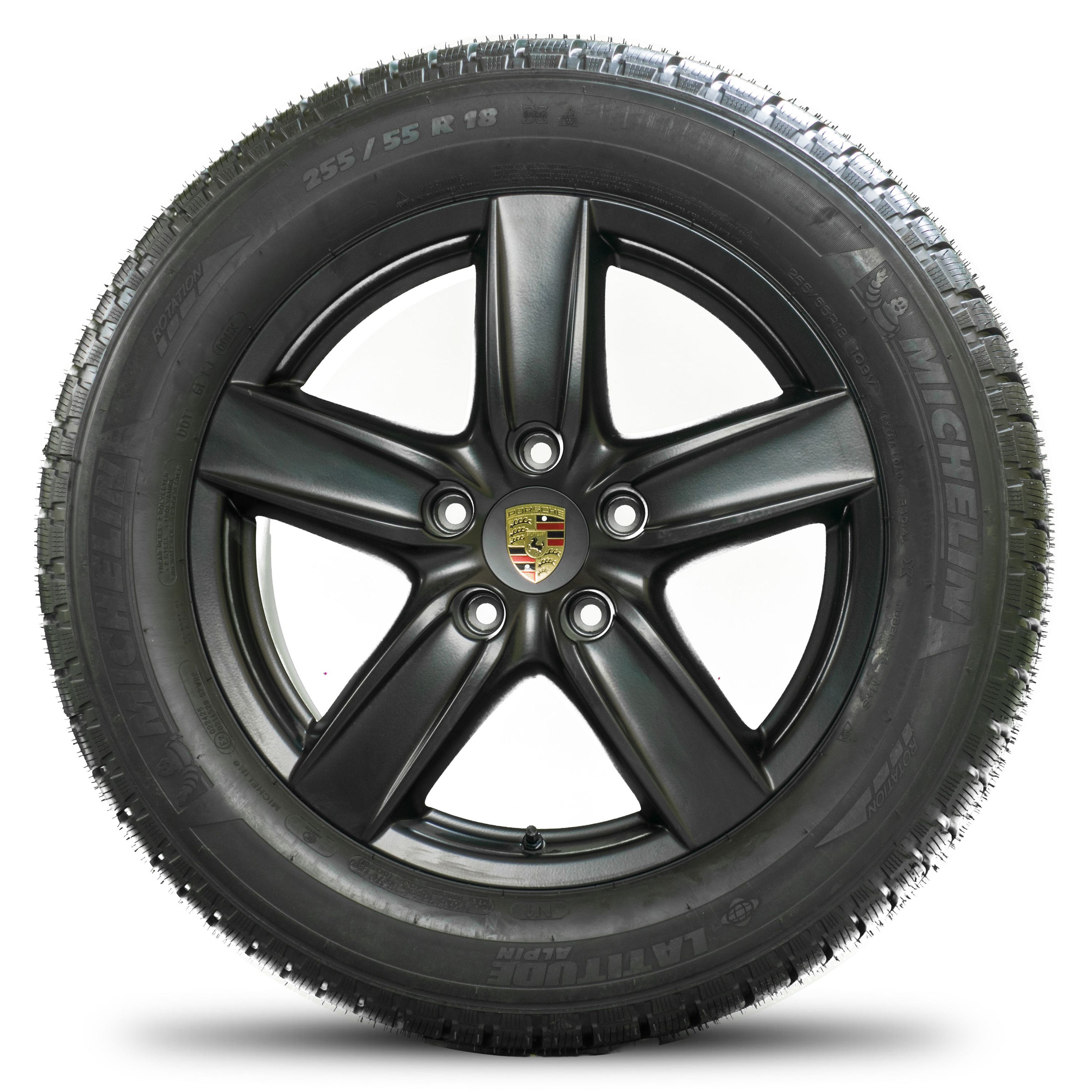 Original Porsche 18 inch Cayenne 958 S winter wheels winter tires 92A
