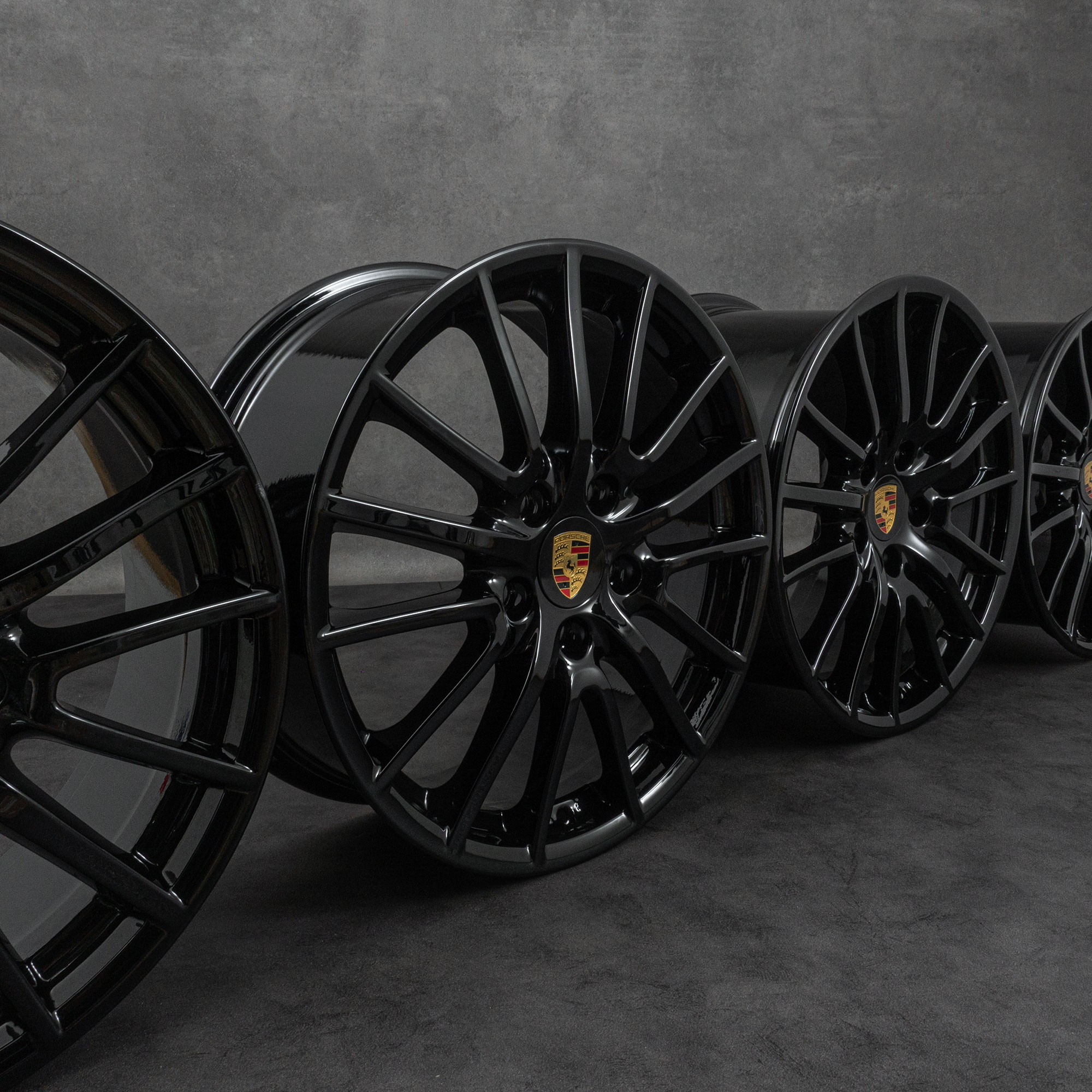 Original Porsche 19 inch 997 Carrera C2 S Sport Design rims aluminum rims