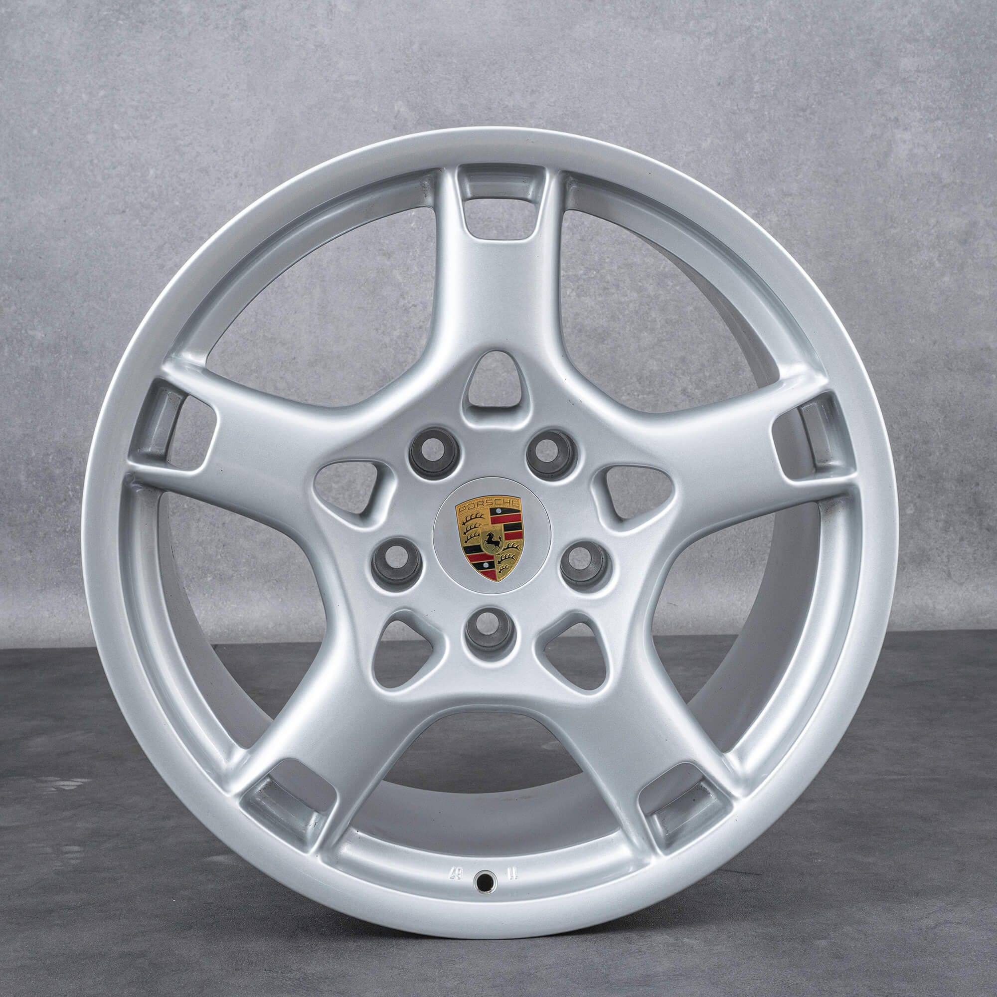 1x original Porsche 19 inch 997 Carrera rim aluminum rim 11J ET67 ...