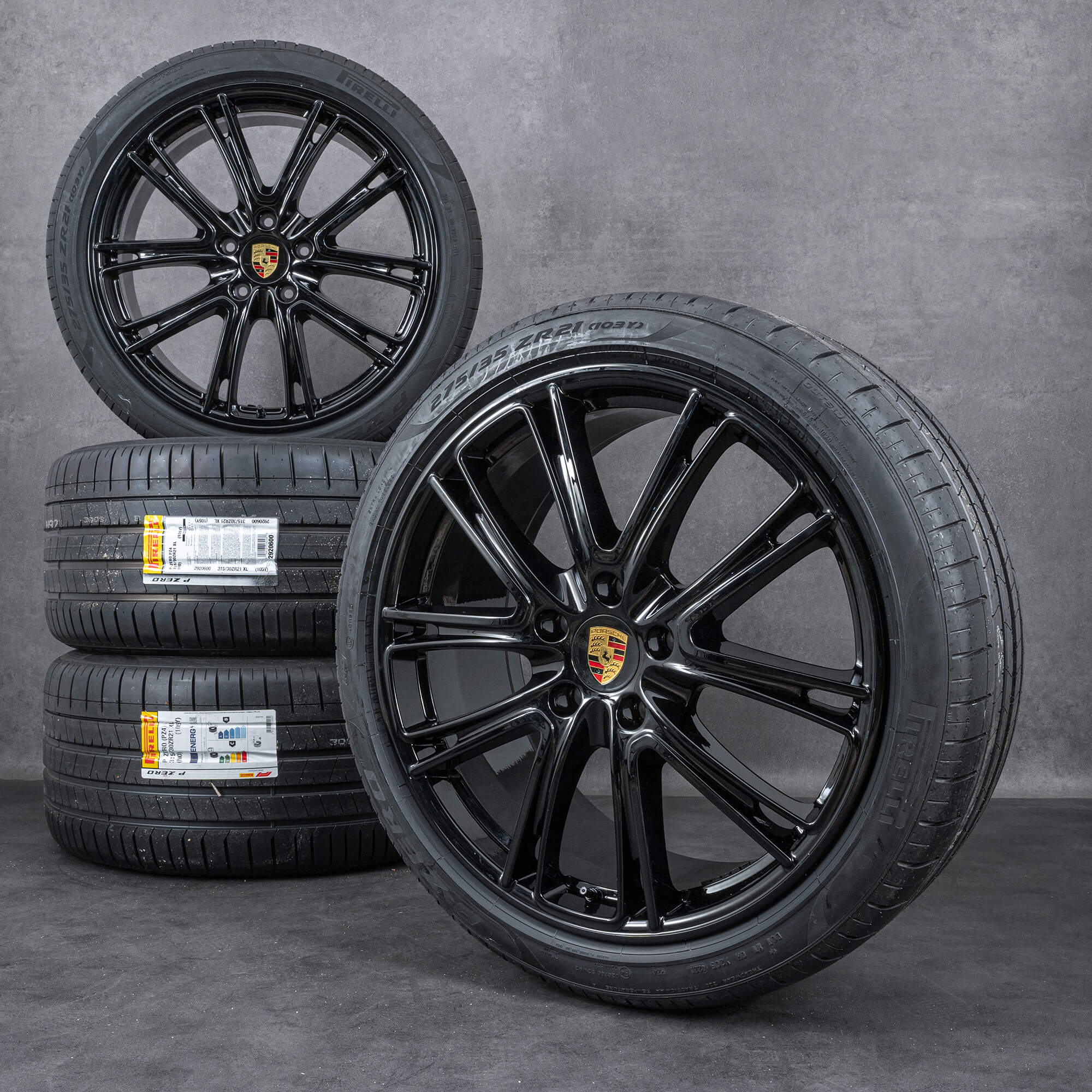 Original Porsche 21 inch 971 G2 Panamera Exclusive summer wheels summer tires