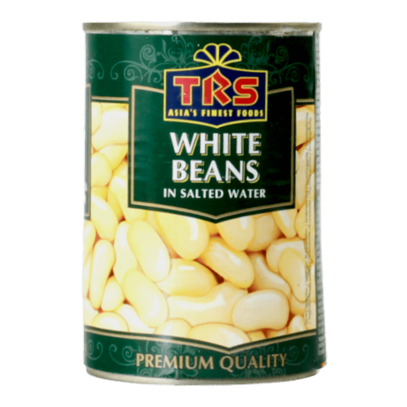 TRS 400g Boiled Alubia Beans (White Beans)