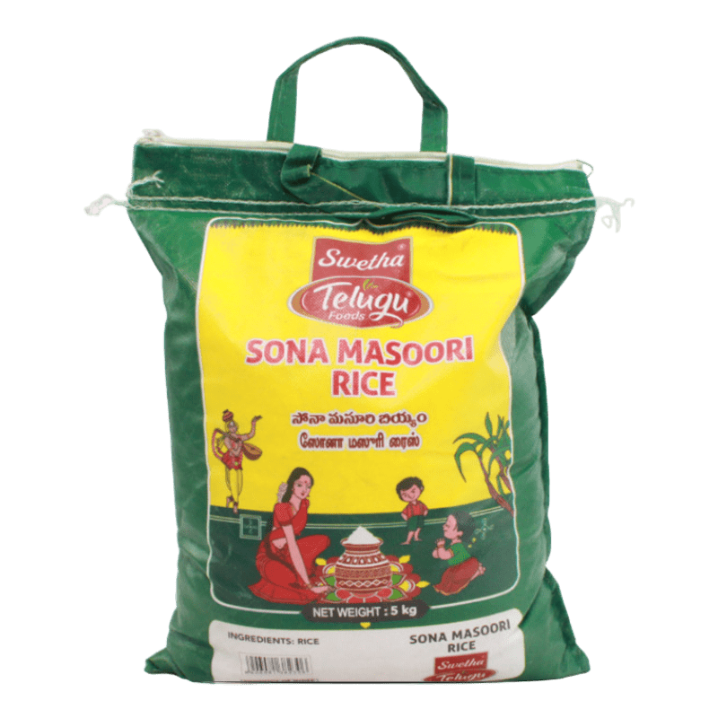 Telugu 5kg Sona Masoori Rice