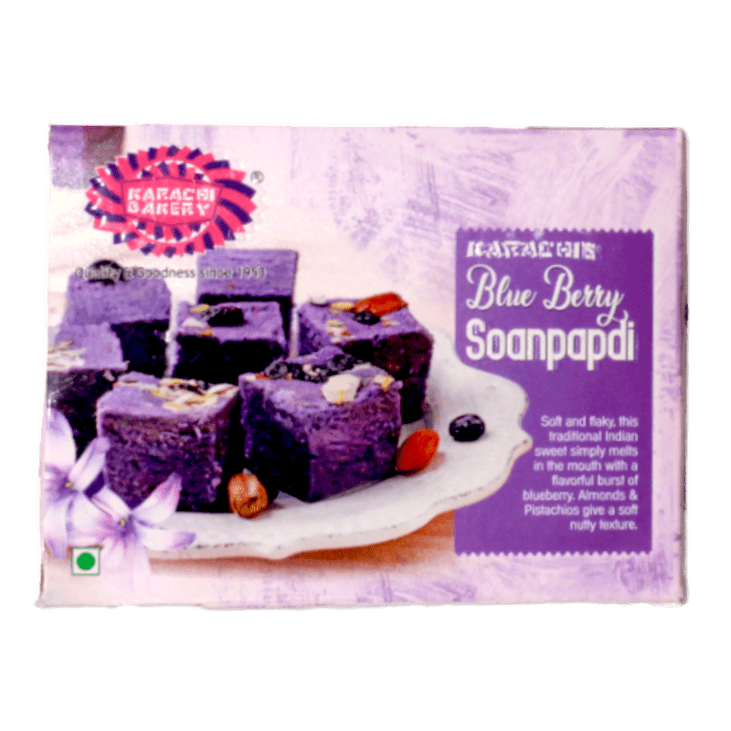 Karachi Bakery 200g Blueberry Soan Papdi
