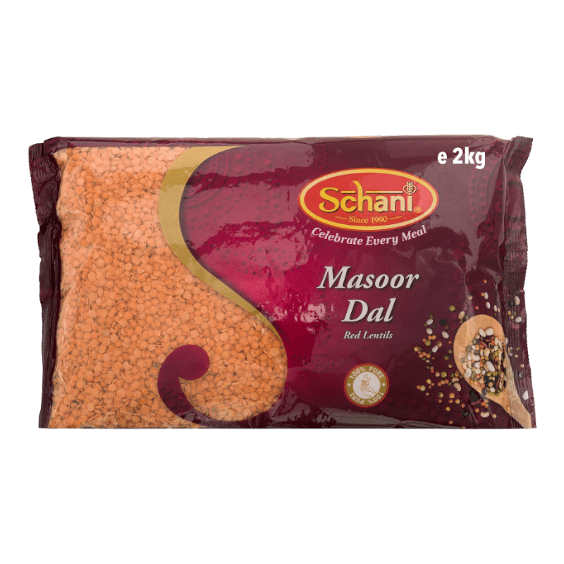Schani - 2kg Masoor Dal (Red Split Lentils)