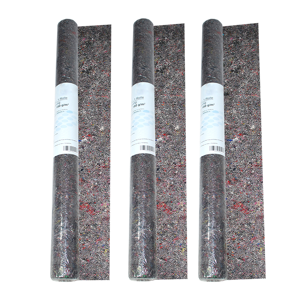 Ludwig Lacke Malervlies 3 Rollen à 50m - Rutschfest & Saugstark Für Renovierung