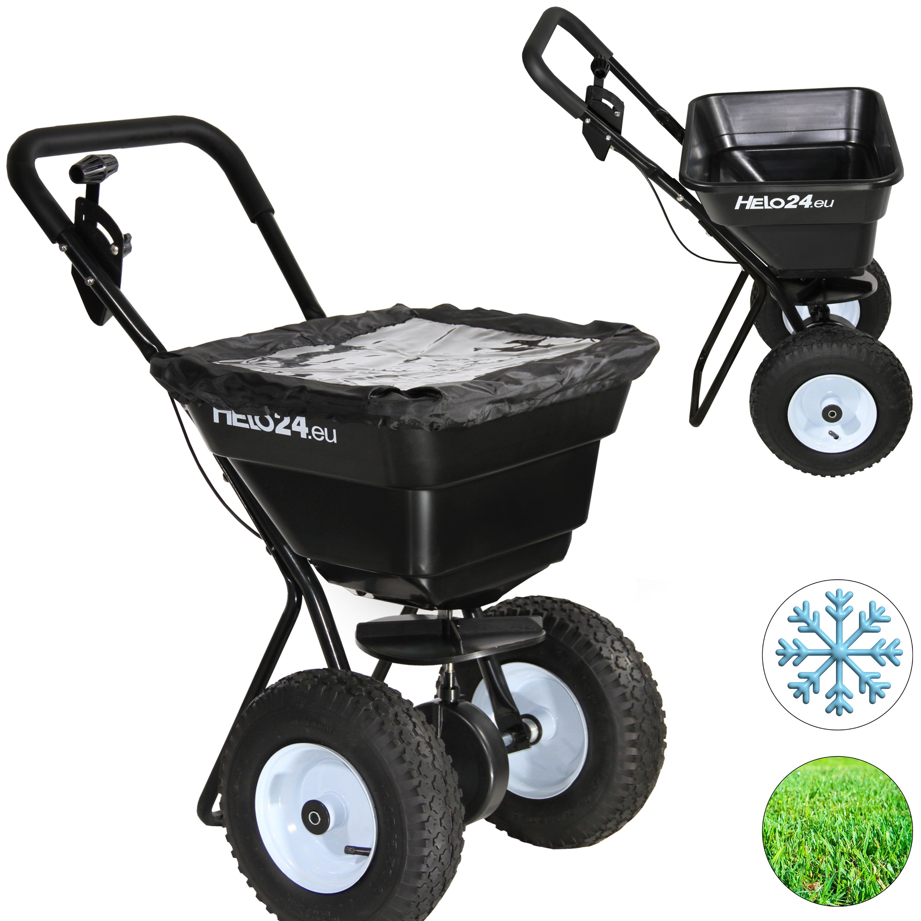 Dngerstreuer Dngerwagen Handstreuer Streuwagen Saatgutstreuer 29L Streuer  S2 | Helo GmbH Grohandel