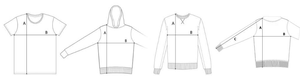 Größentabelle | HOWDEEP Cars & Clothing