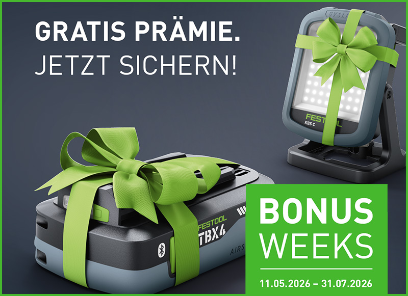 Festool Bonus Weeks