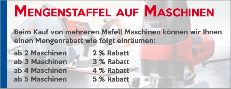 Mafell Mengenstaffel