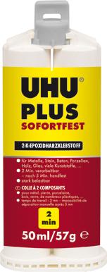 UHU PLUS SOFORTFEST DK Kartusche 50ml