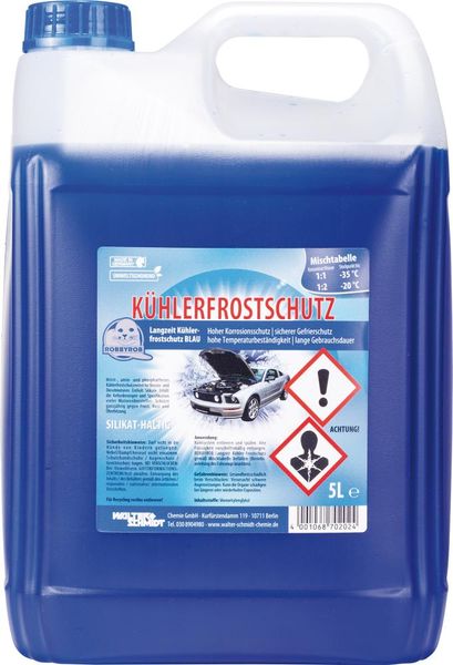 Kühlerfrostschutz R11 blau 5 Liter