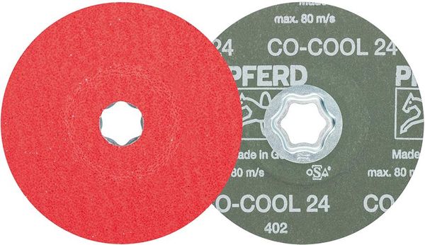 Fiberschleifscheibe CC-FSCO-COOL 125mm K24 PFERD