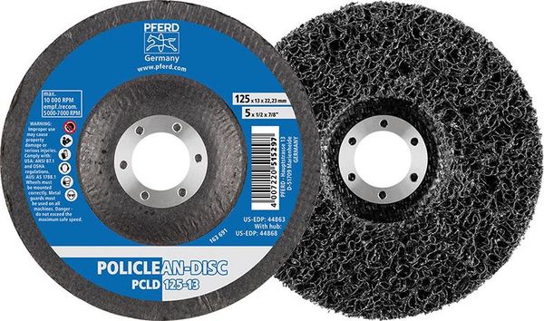 Disc Policlean PCLD 125x13mm Pferd