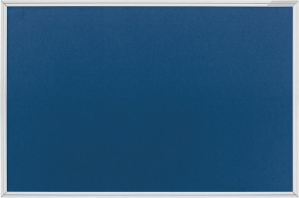 Textilboard blau 900 x 600 mm