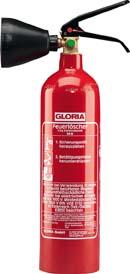 Kohlendioxidlöscher 2 kg KS 2 SBS Gloria