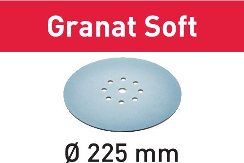 Schleifscheibe STF D225 P80 GR S/25 Granat Soft