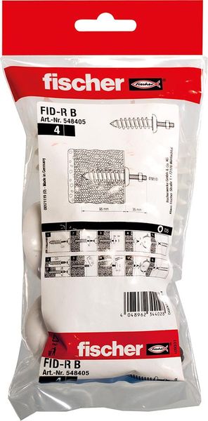 fischer Dämmstoffdübel FID-R B (4 Stück)