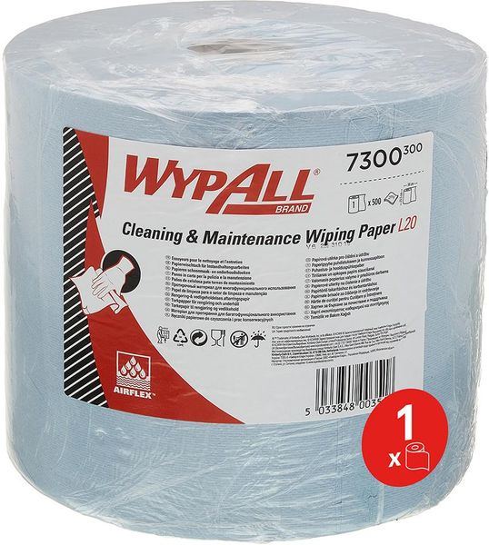 WYPALL L20 Wischtücher blau, 38 x 23,5 cm 500 Blatt