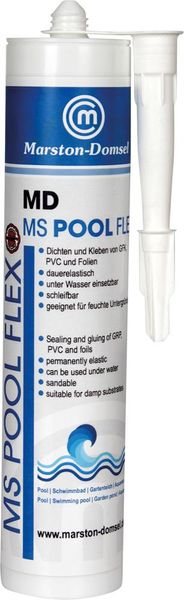 MD-MS Pool Flex blau 440gKartusche 440g