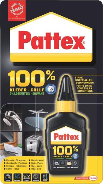 Pattex 100% Kleber Flasche, 50g Henkel